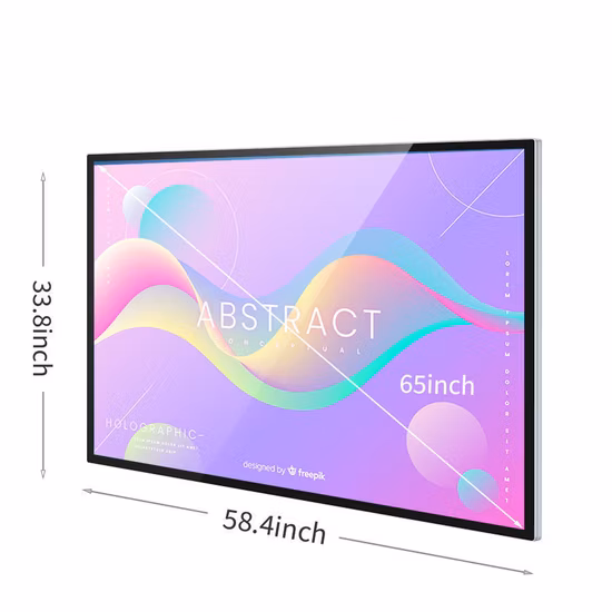 OEM 도매 65인치 인터랙티브 올인원 터치스크린 모니터